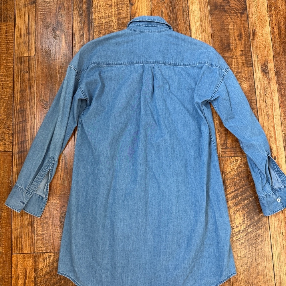 Everlane denim shirtdress XS - Picture 4 of 8